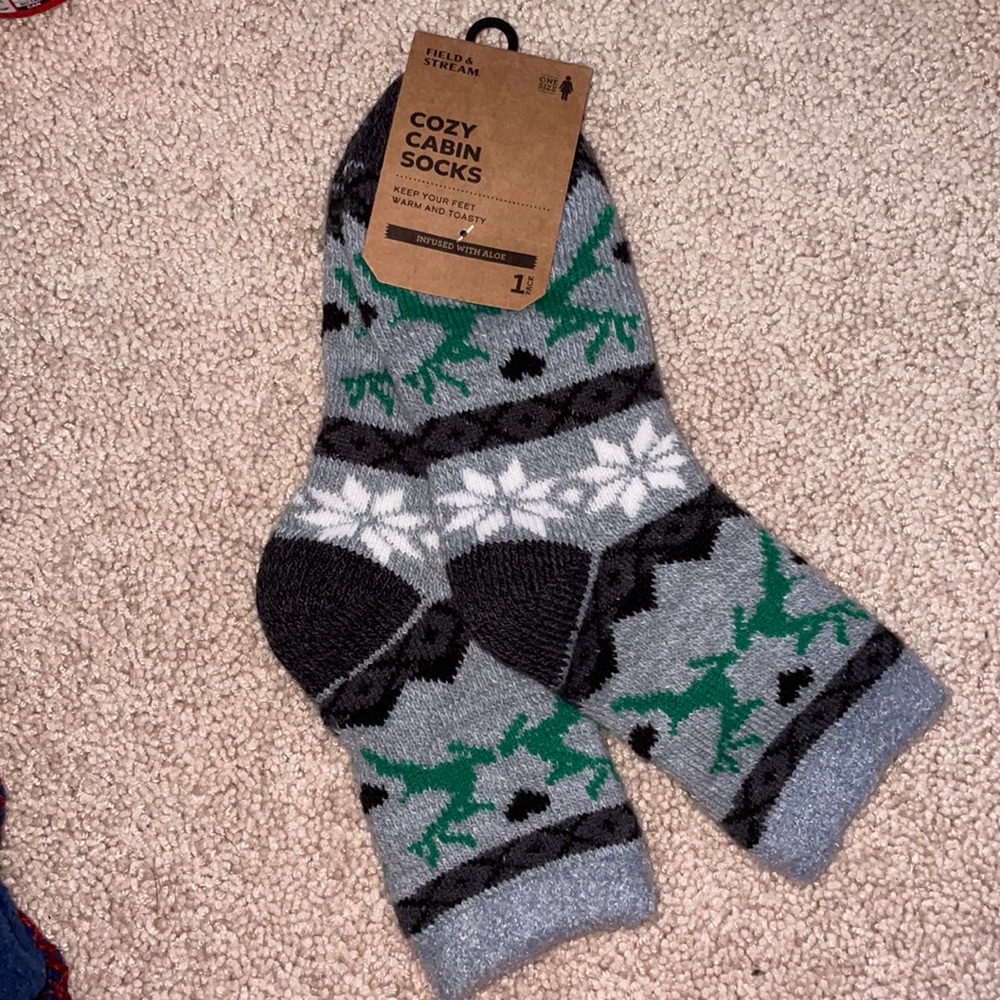Field & Stream cozy cabin socks